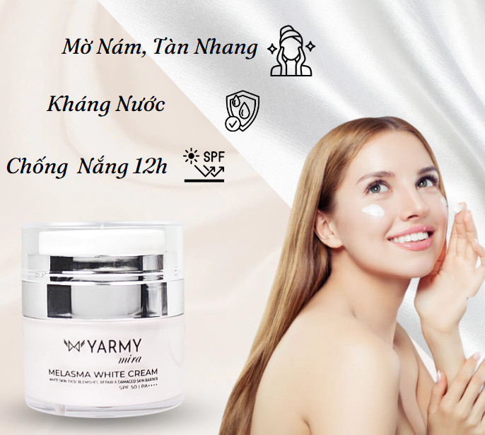 Công dụng kem nám tàn nhang 