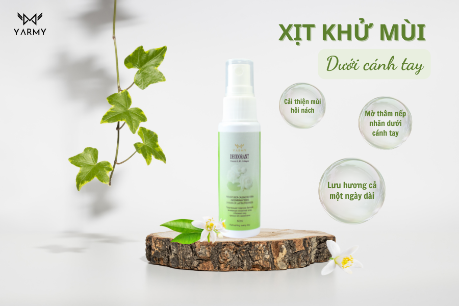 Sản phẩm xịt khử mùi Yarmy