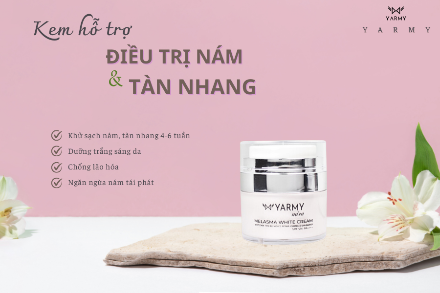 Công dụng kem hỗ trợ nám tàn nhang mang lại