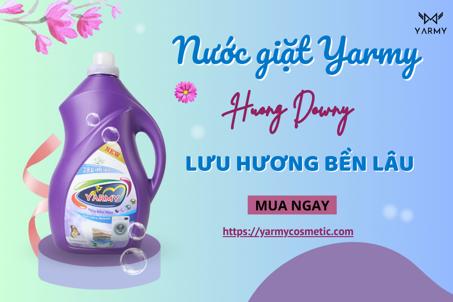 Mua ngay nước giặt hương nước hoa Yarmy