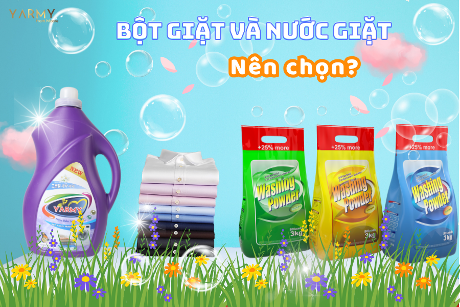 ưu nhược điểm nước giặt cho máy giặt