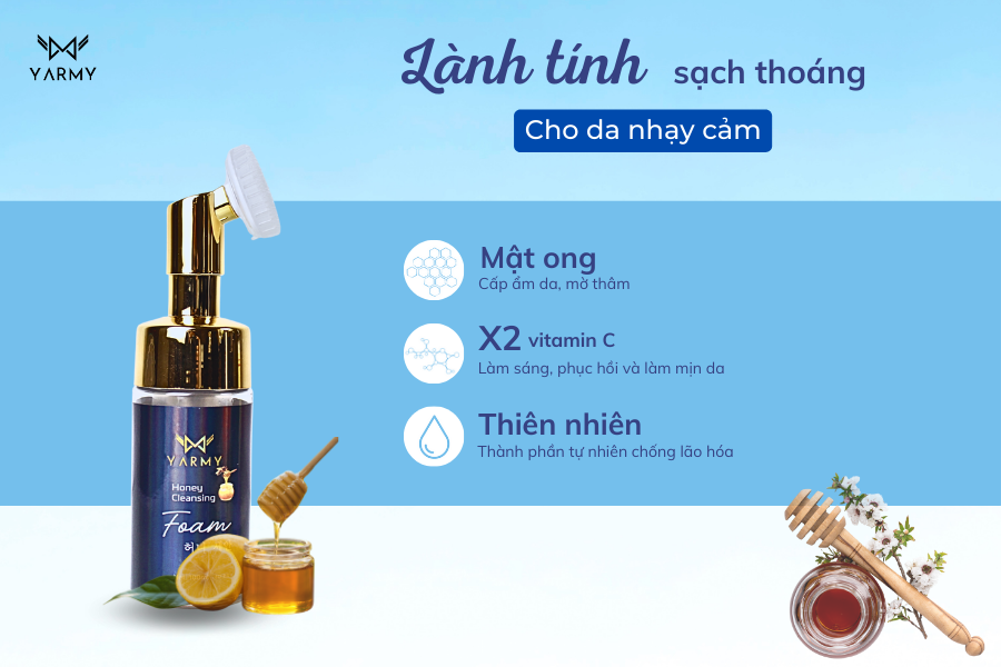 Lựa chọn ngay sữa rửa mặt mật ong