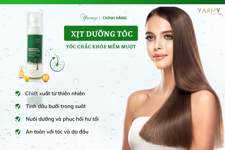 Thành phần và công dụng xịt tóc bưởi mang lại